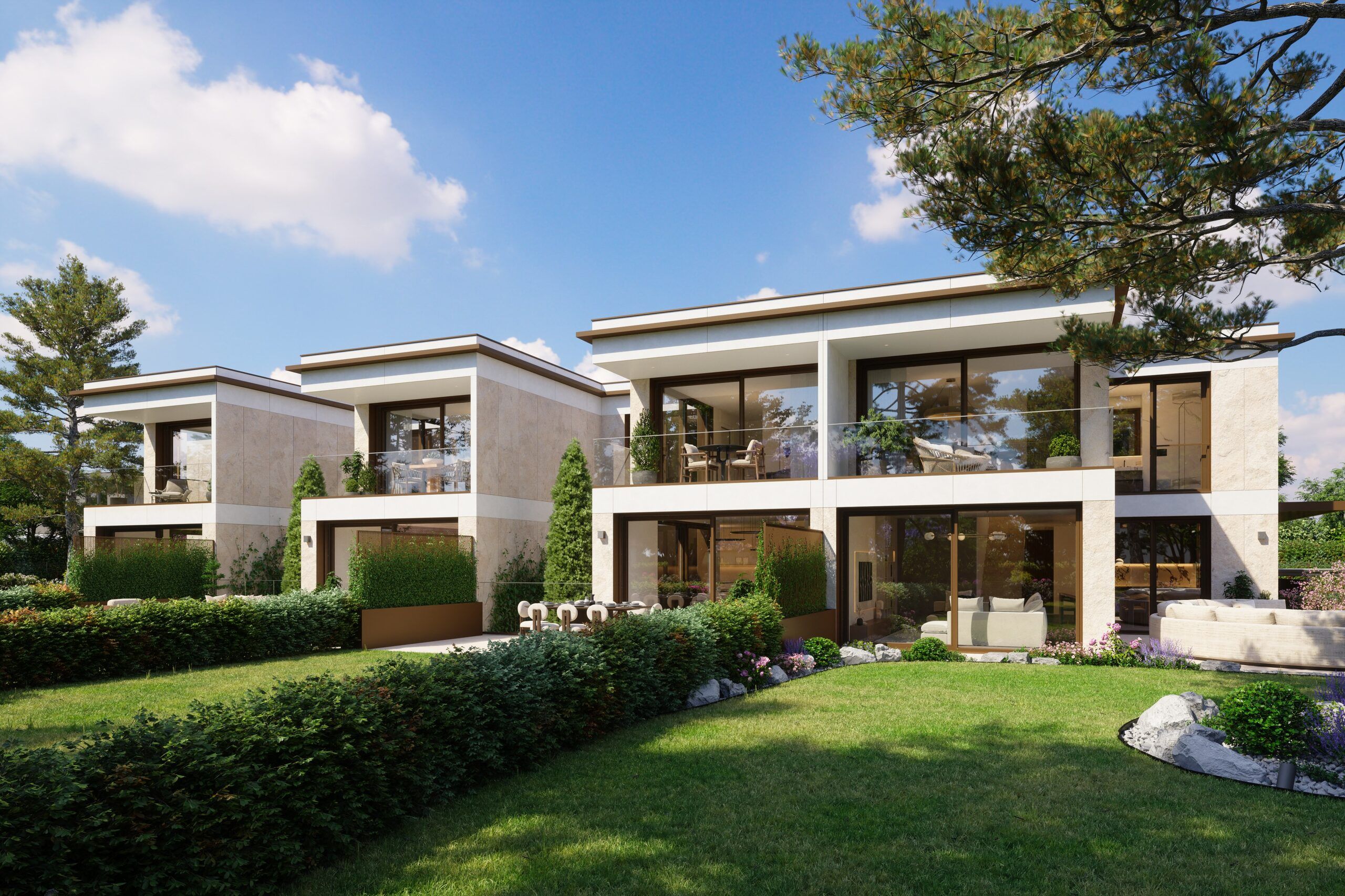 Villas Aurea Lully - vue exterieure du batiment