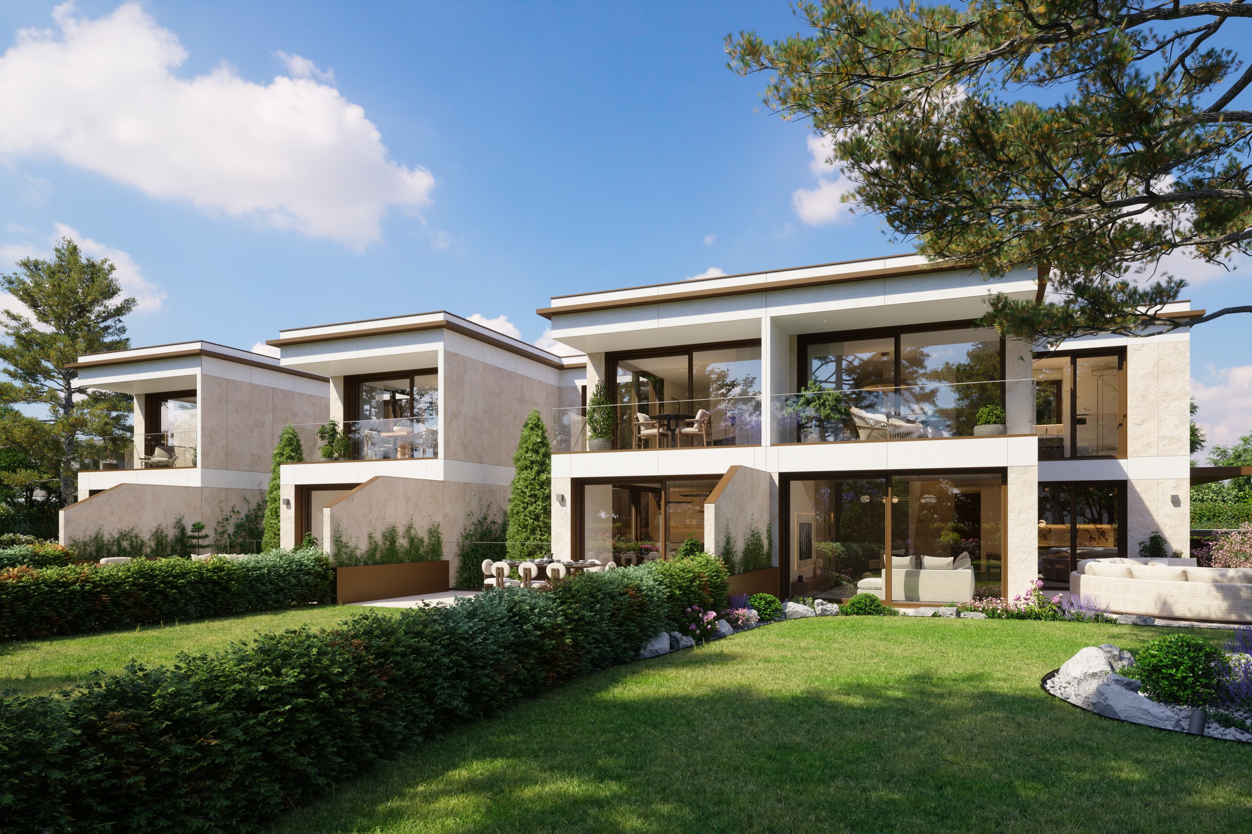 Villas Aurea Lully - vue exterieure du batiment